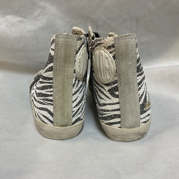 NIB Golden Goose Zebra Glitter & Black Star, 36 - Picture 7 of 14